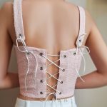 کراپ دلارا_نیمتنه صورتی