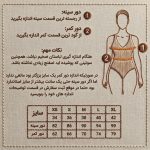 راهنمای سایز