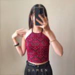 نیمتنه قرمز _ کراپمجلسی ساغر